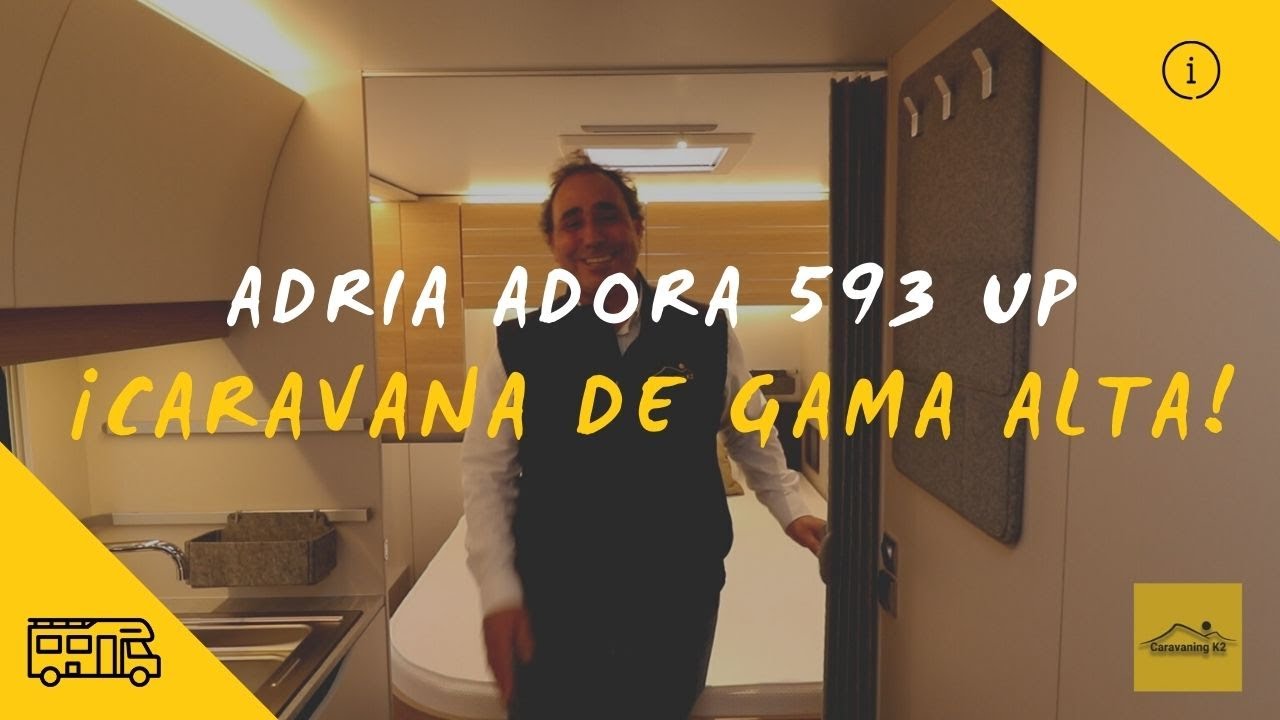 Caravana de gama alta 🏕️ Adria Adora 593 UP 👌🏻