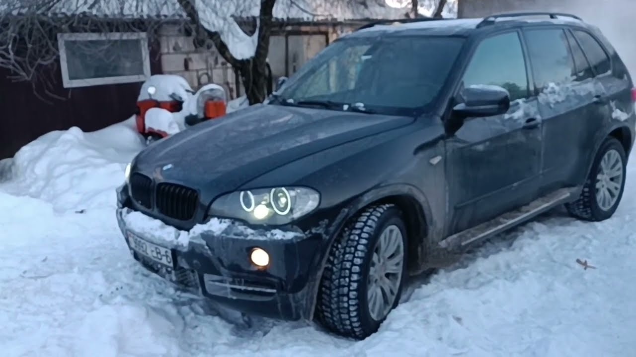 Дизельная BMW X5 E70 с двигателем М57 в морозы запускается всегда и вот почему. Лови важную инфу. 