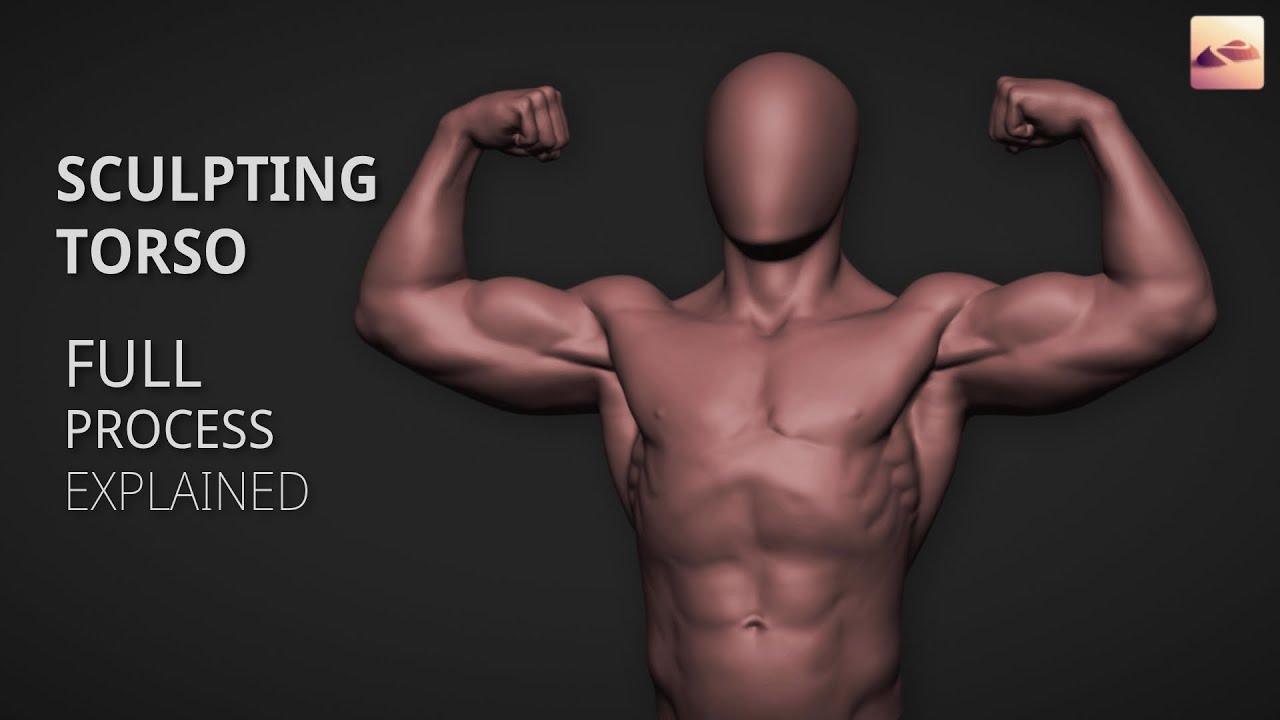 Создание торса и руки в Nomad Sculpt | Полное объяснение процесса