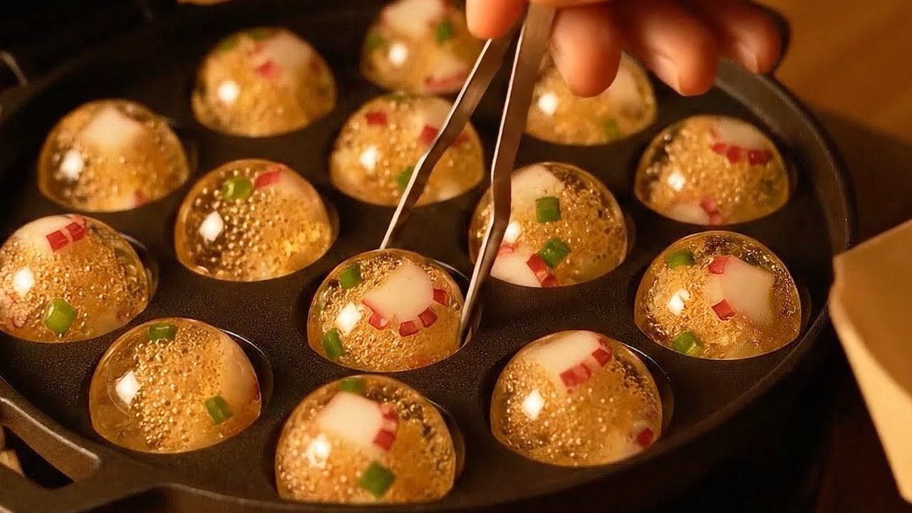Crafting Authentic Glass Takoyaki from Japan 🐙✨