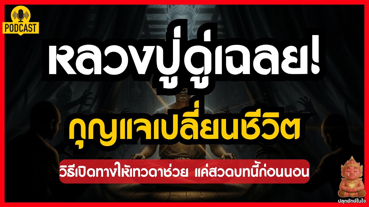 หลวงปู่ดู่เฉลย! วิธีเปิดทางให้เทวดาช่วย แค่สวดบทนี้ก่อนนอน | ปลุกยักษ์ในใจ