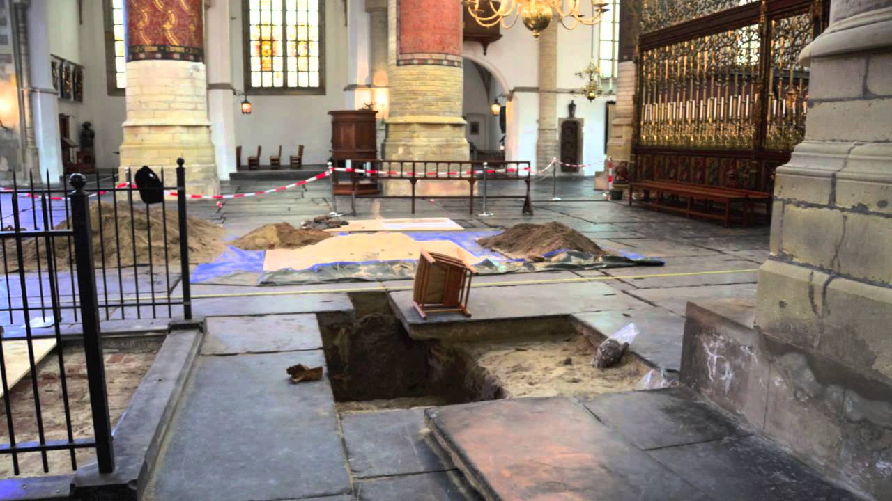 2014 Grote of St. Bavokerk Haarlem - archeologisch onderzoek