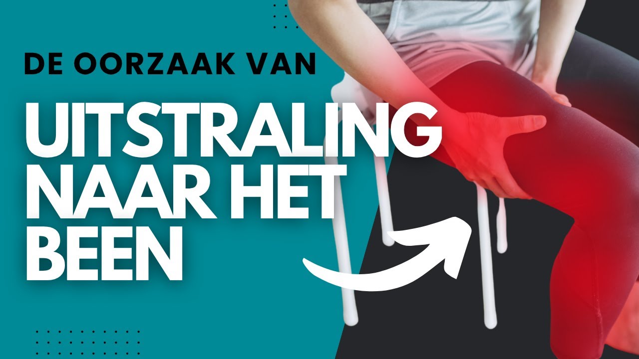 UITSTRALING NAAR HET BEEN bij pijn in de bil | Eén van deze 5 is het probleem!