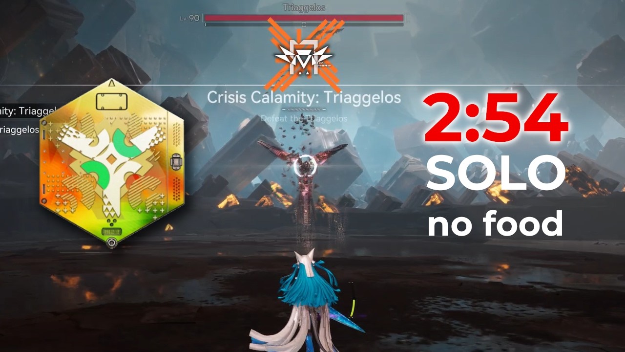 P0 Last Rite SOLO Triaggelos 2m54s (no food) | Arknights Endfield