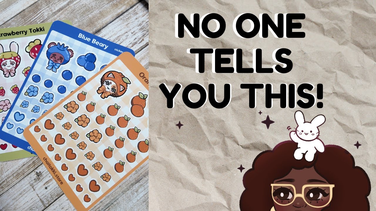 What I Wish I Knew Before Starting a Sticker Business