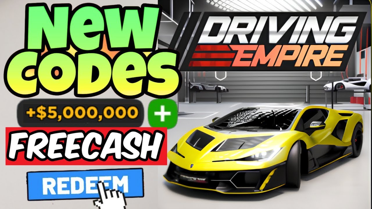 *NEW CODES* ALL WORKING CODES FOR DRIVING EMPIRE IN 2025! ROBLOX DRIVING EMPIRE CODES