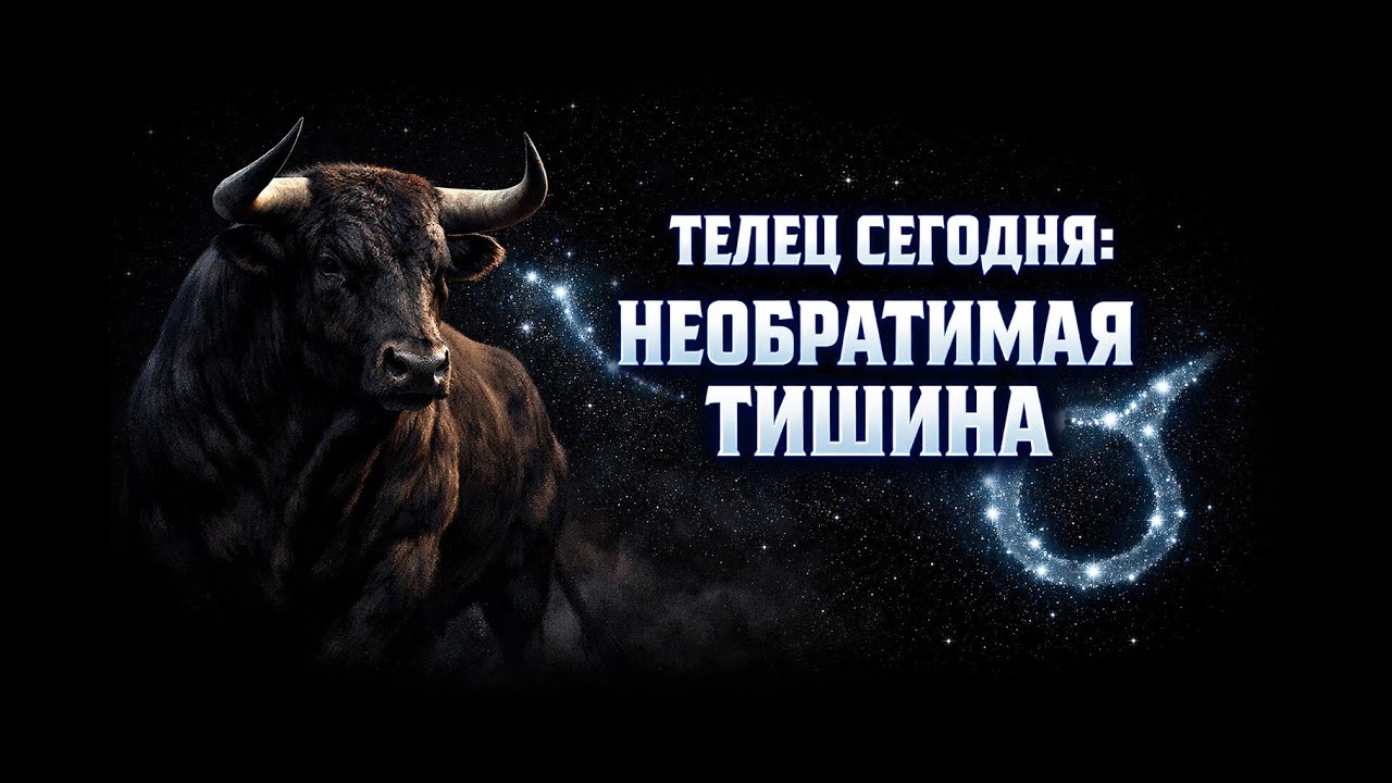 ТЕЛЕЦ СЕГОДНЯ: НЕОБРАТИМАЯ ТИШИНА