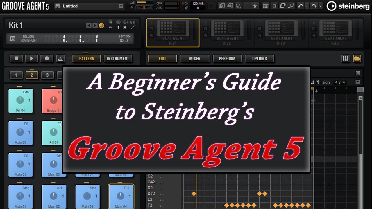 Beginner's Guide to Groove Agent 5