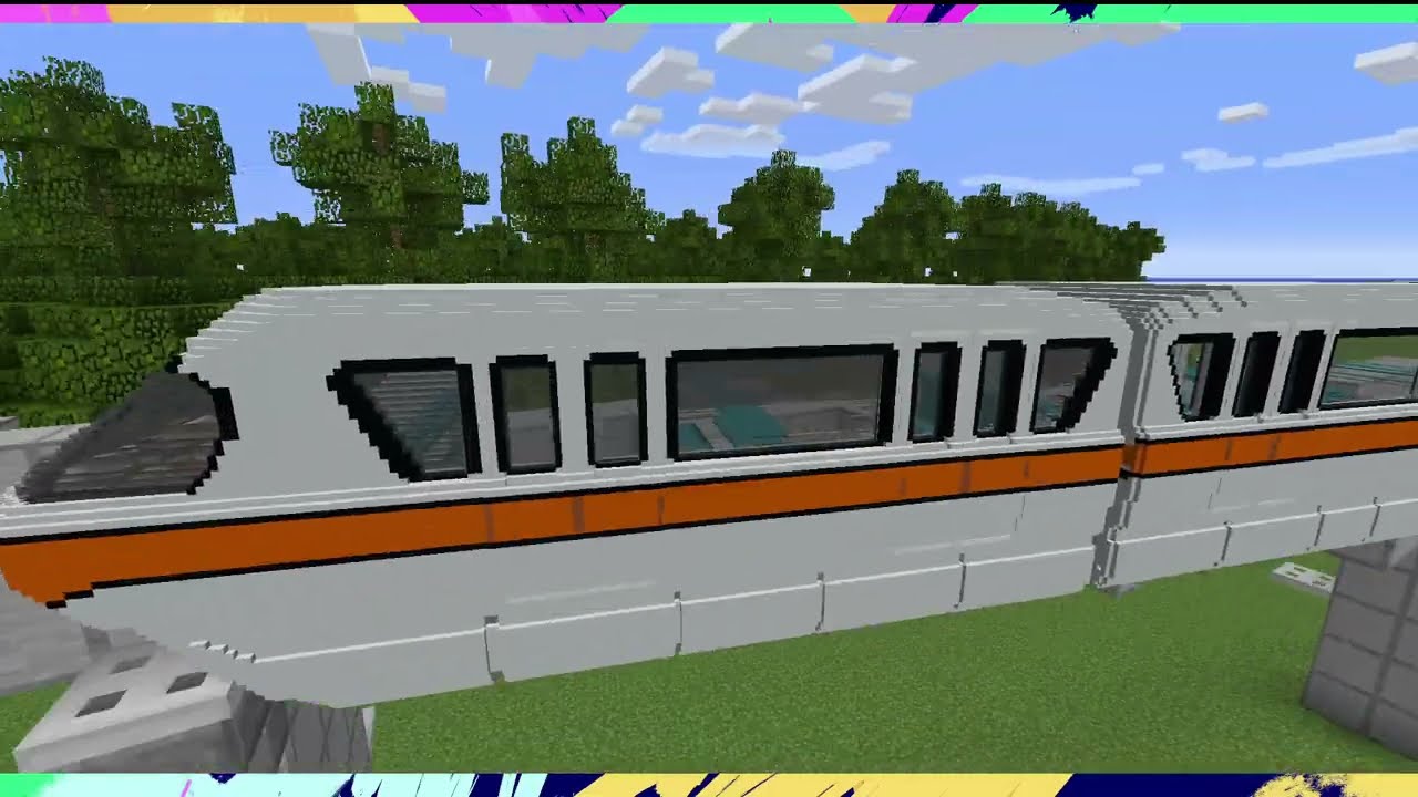 Riding the Walt Disney World Monorail in MCParks