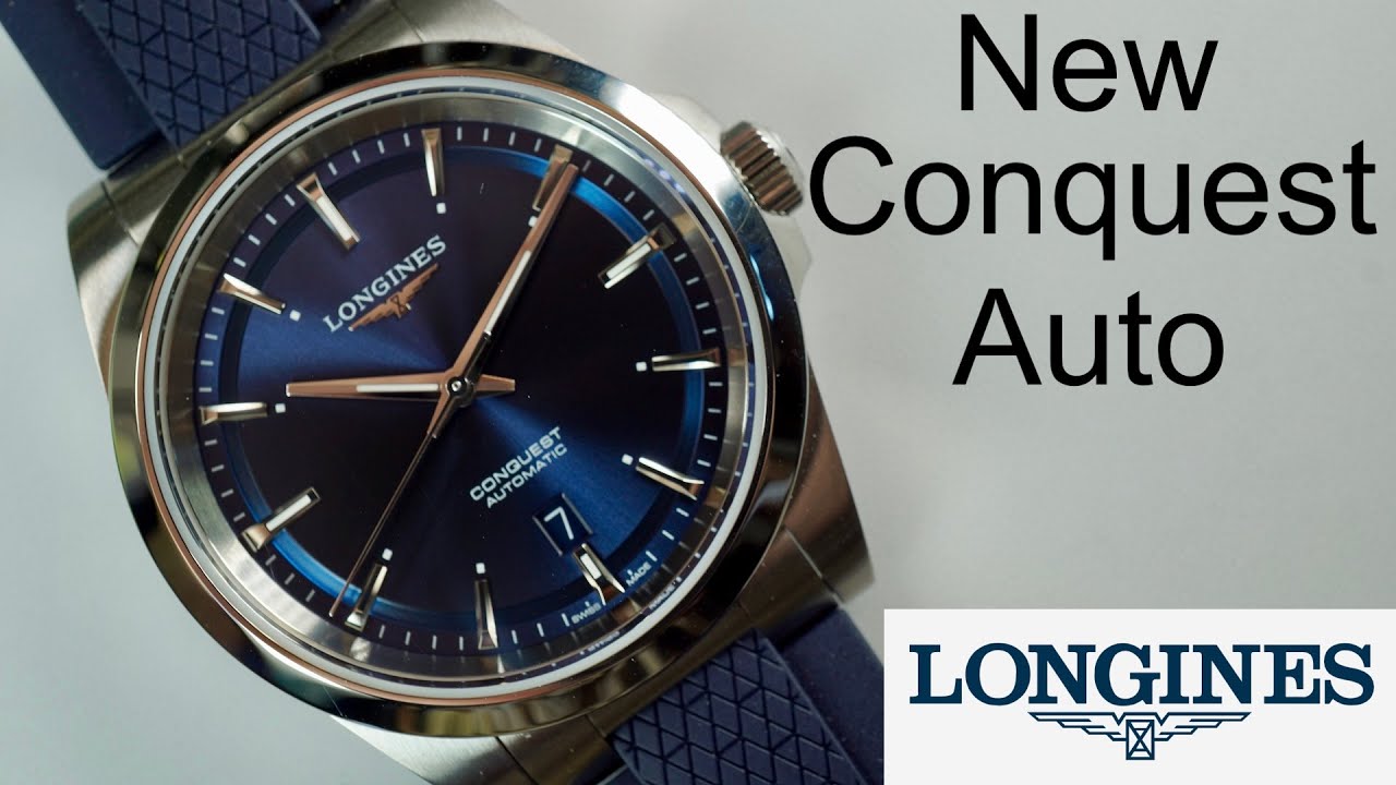 New Blue Longines Conquest
