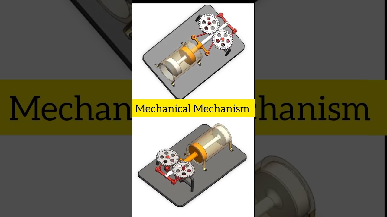 Mechanical Mechanism!! | #chairidesign #engineering #technology #3danimation