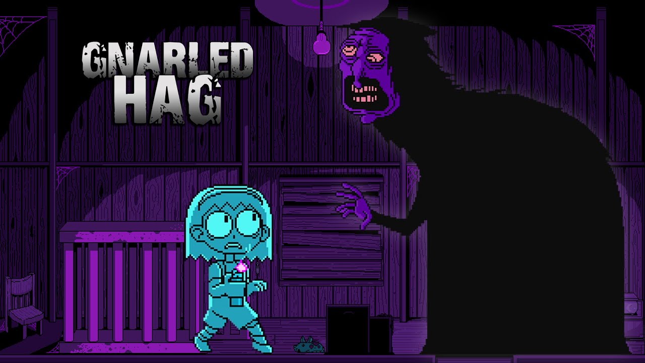 МУЛЬТЯШНЫЙ ХОРРОР I Gnarled Hag I Прохождение игры