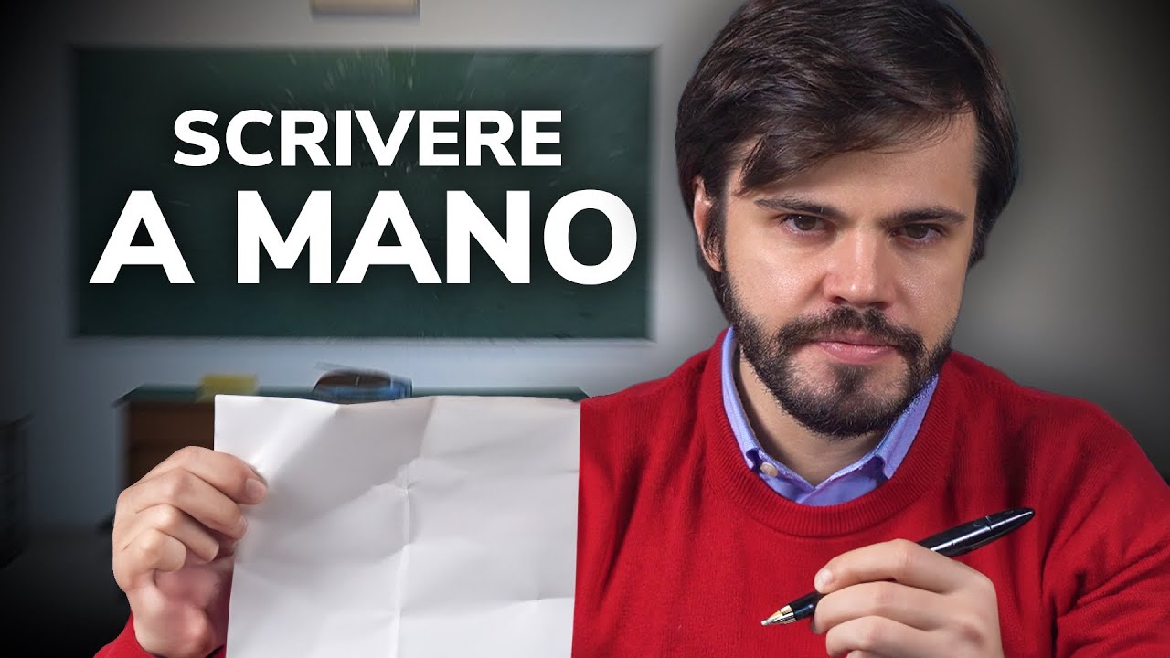 Scrivere a MANO o a COMPUTER: cosa dice la SCIENZA?