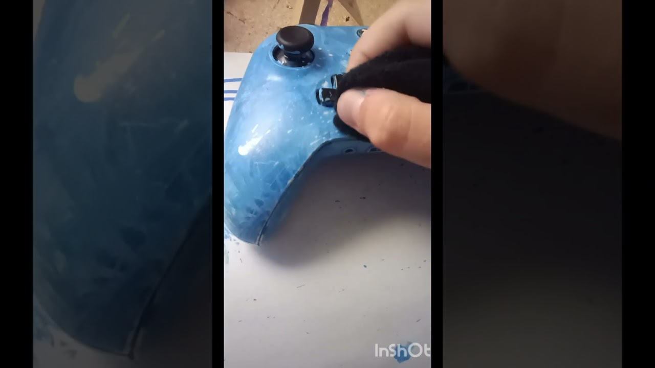 how to remove paint from a xbox controller