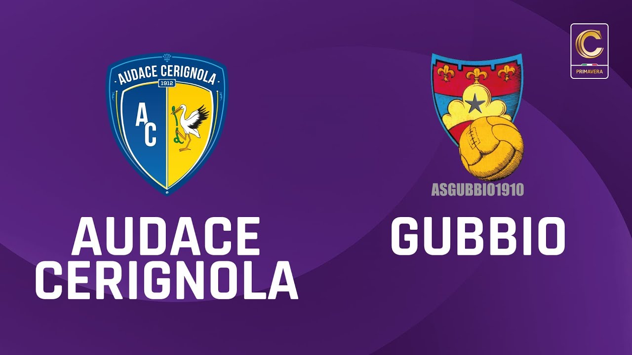 Audace Cerignola - Gubbio | Primavera 3 - Girone B | Partita Completa