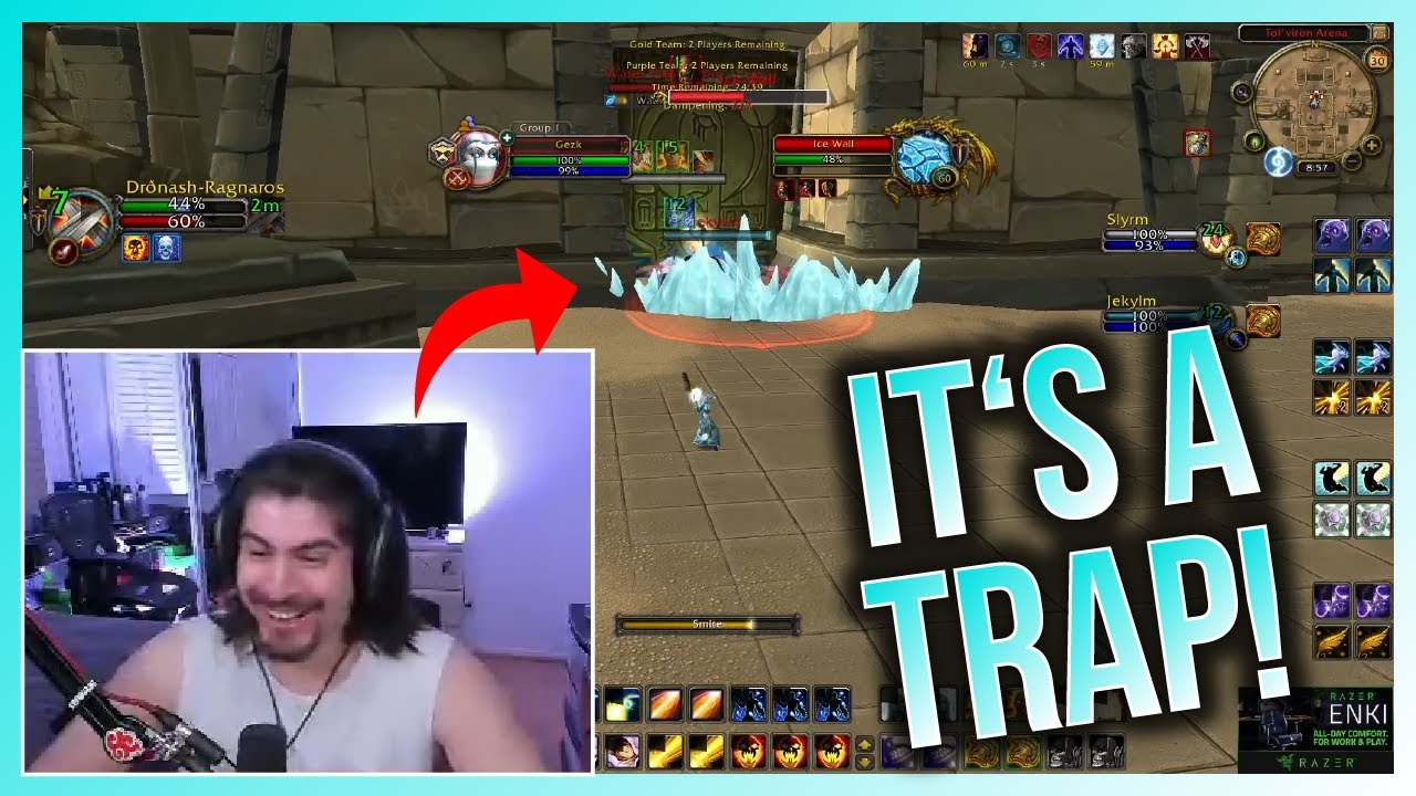 Genius Ice Wall | 9.1 WoW PvP Highlights #90