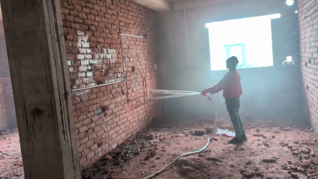 Brick washing with Acid 