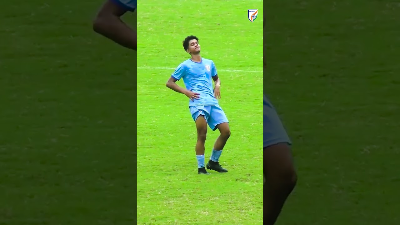 BANGER ALERT 🤯 Rahan Ahmed of AIFF-FIFA Talent Academy with an overhead strike in U17 Youth League