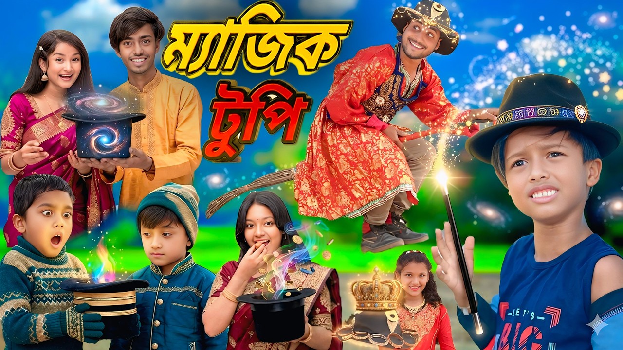 ম্যাজিক টুপি 🎩🪄🪄। অলৌকিক স্টোরি।। VFX Video Magic Cap Bangla Natok Video Rayhan TV Present,,2026