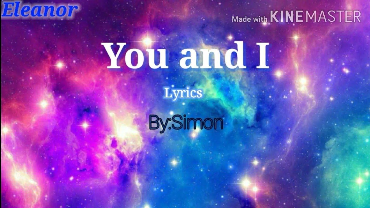 You and I |Simon Seville-SV| (with lyrics)