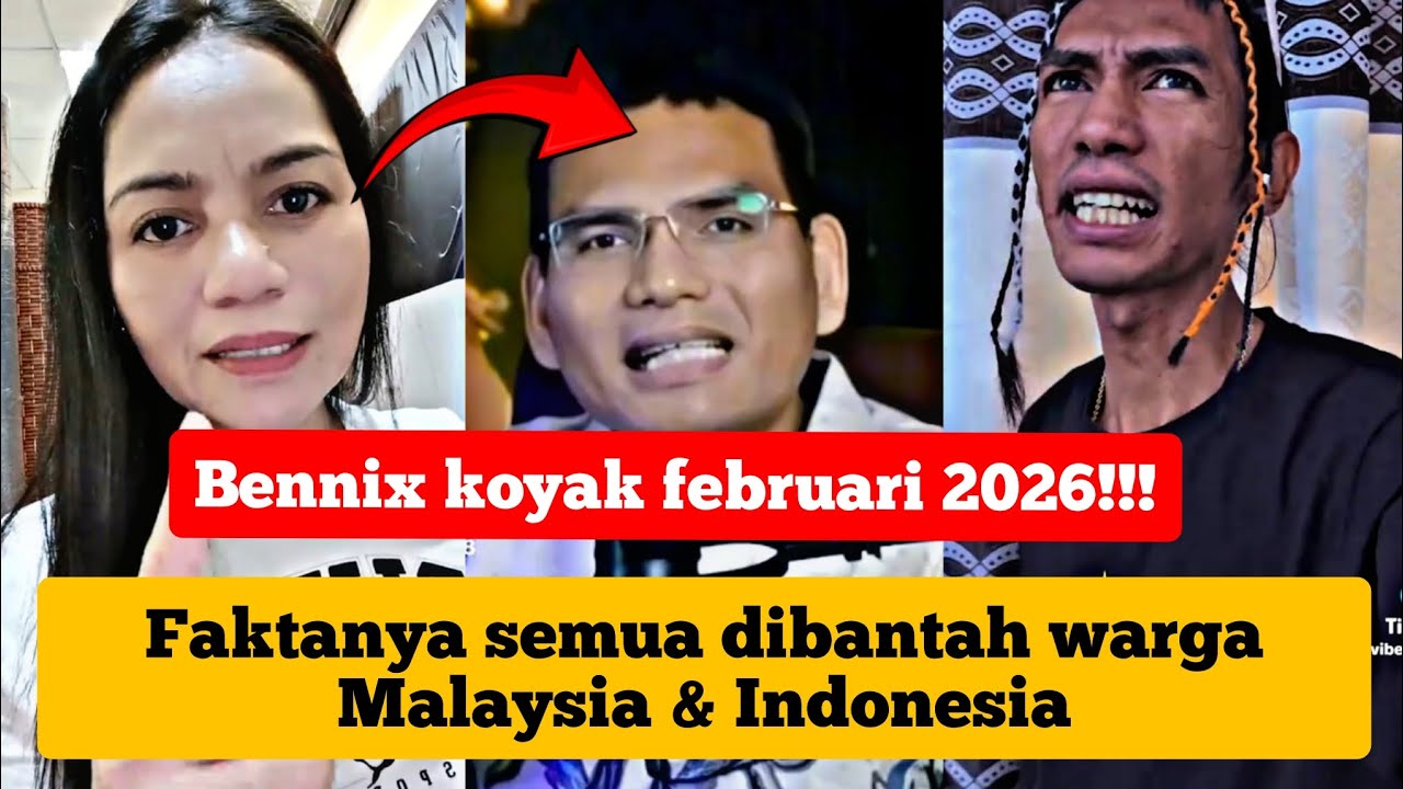 BENNIX KOYAK FEBRUARI 2026, HIN4 MALAYSIA AKHIRNYA MATI KUTU DITANGAN WARGANYA SENDIRI