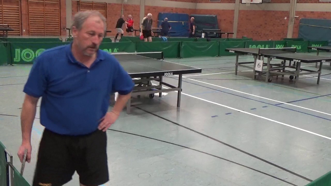 Ziegler Old School Defense vs Kurica CVJM Erlangen Tischtennis Senioren Bezirks M  Mittelfranken TV