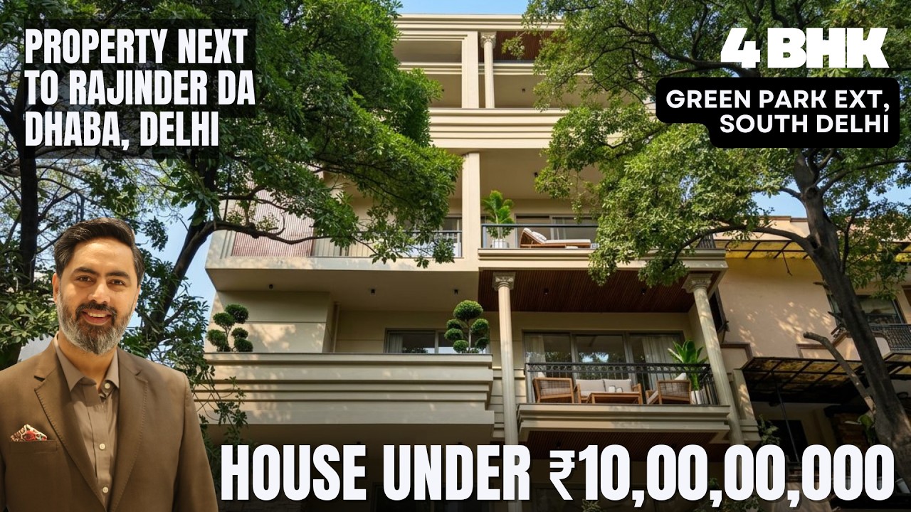 INSIDE A HOUSE UNDER 10000000 DELHI | MOST LUXURY 350 YARDS PROPERTY IN SOUTH DELHI | GREEN PARK EXT