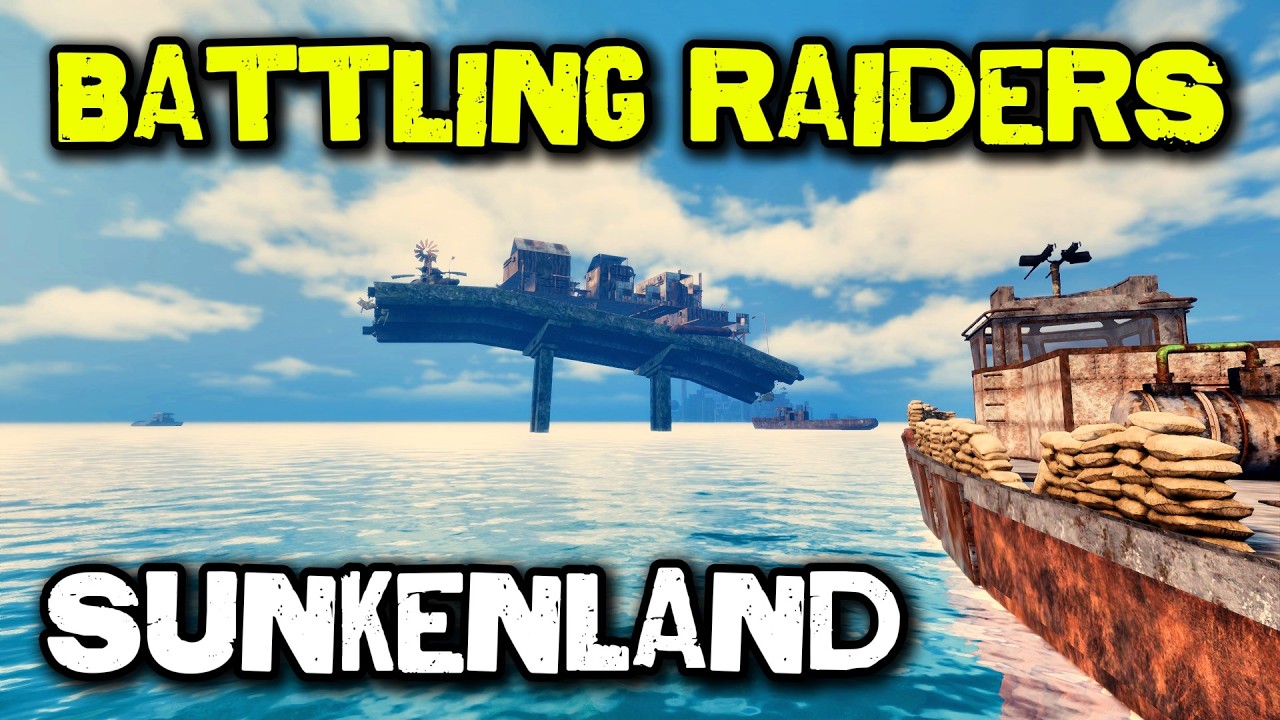Conquering the Raider Stronghold | Sunkenland EP5