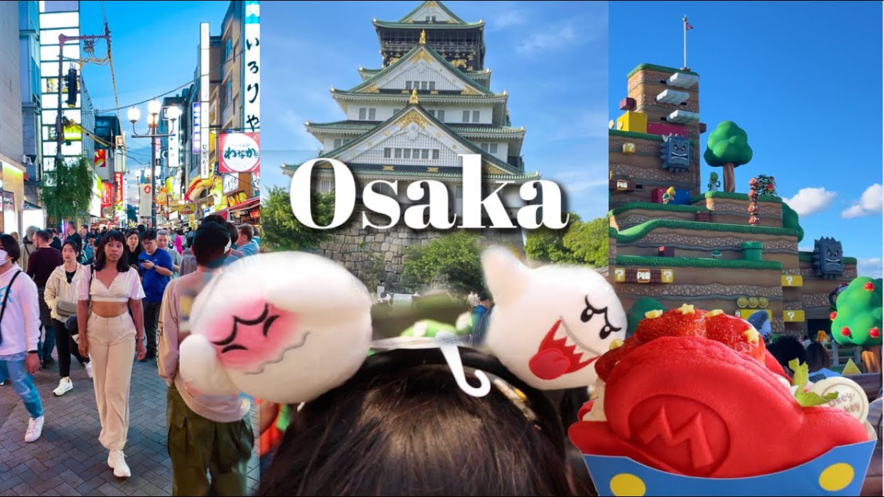 Уличная еда Осаки, исторические здания и Universal Studios Japan! 🇯🇵🎉🎢