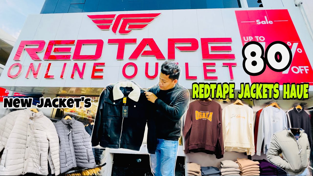 REDTAPE JACKETS HAUL | Winter Shopping haul | 80%OFF | Winter Collection 2023