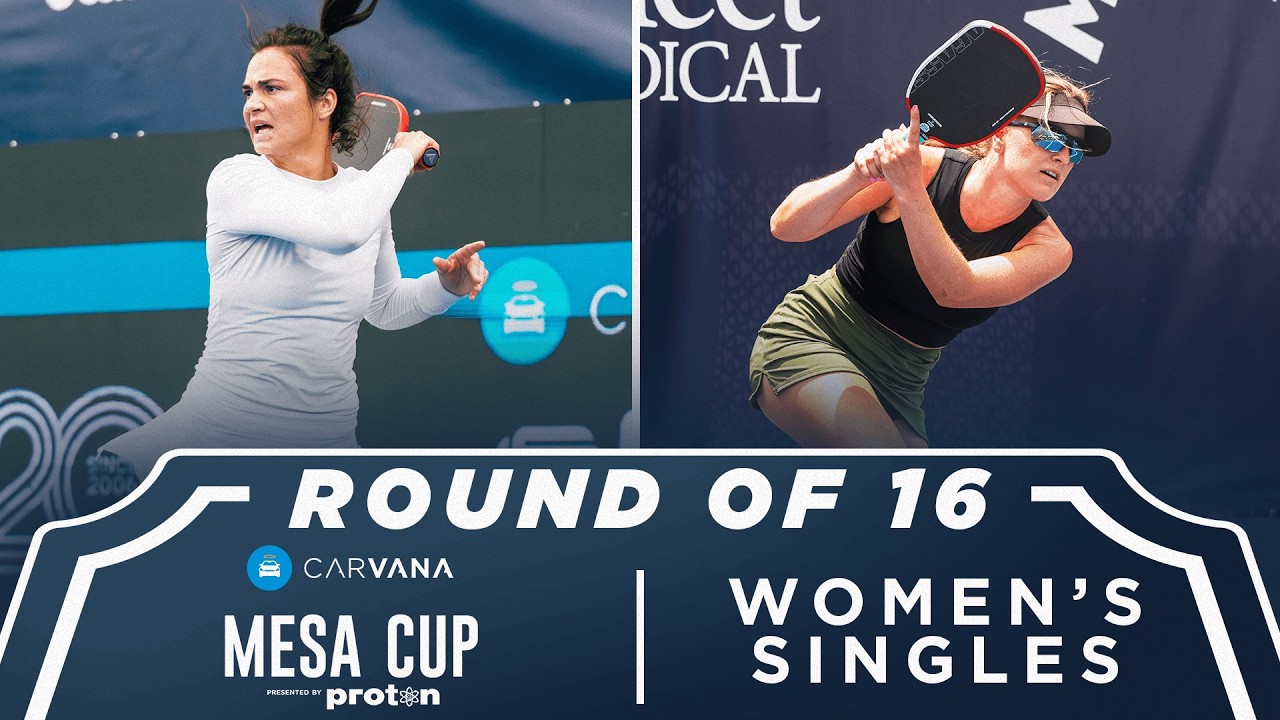 Lea Jansen vs Mary Brascia at the Carvana Mesa Cup