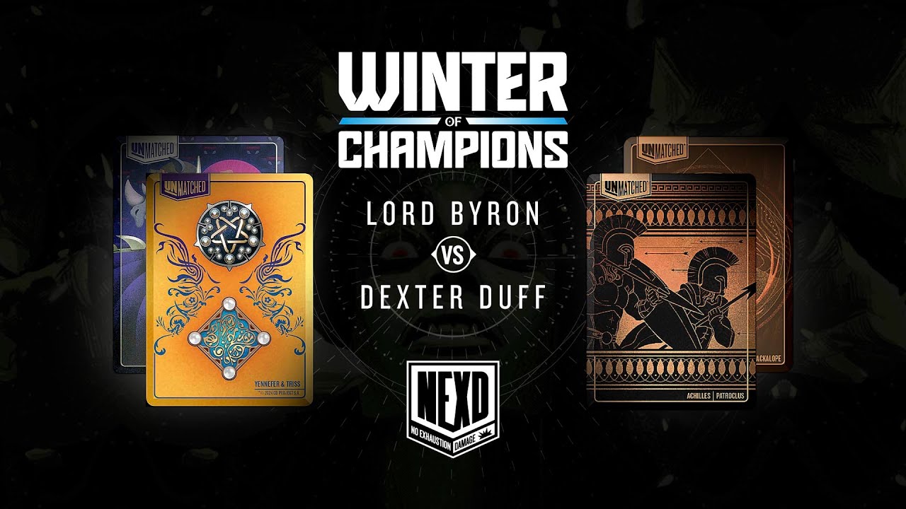 Aquiles / Bigfoot VS Triss/Yennefer / Shredder (Dexter Duff VS Lord Byron) WoC'26 | Unmatched
