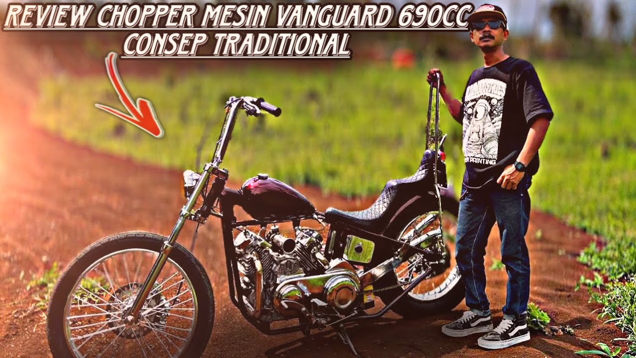 REVIEW ‼️ CHOPPE MESIN PERAHU 700cc‼️consep traditional handmade samcustom ‼️ #custom 