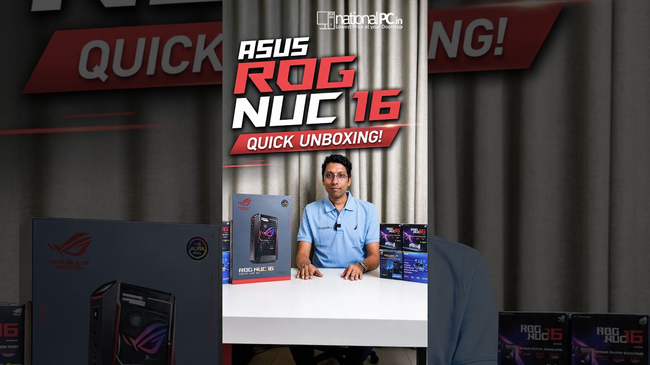 ASUS ROG NUC 16 Kompaktowy Mini PC dla graczy i tw&oacute;rc&oacute;w | SZYBKI UNBOXING!