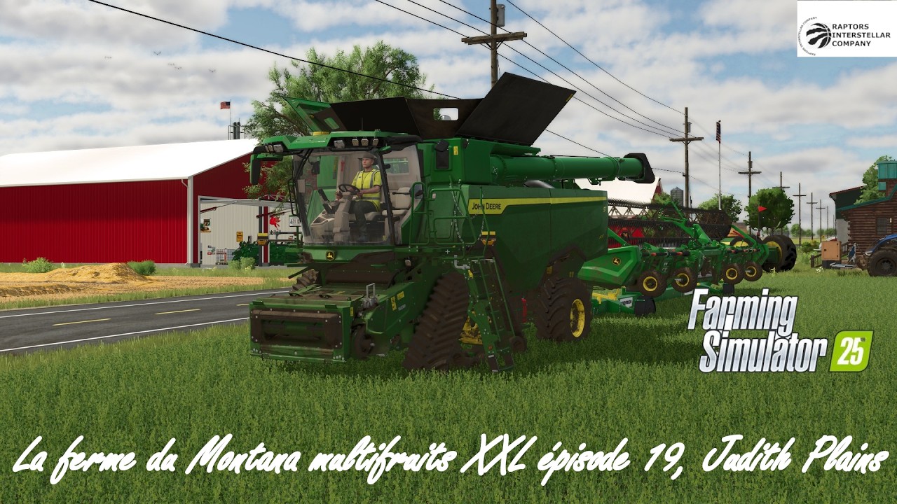FARMING SIMULATOR 25 La ferme du Montana multifruits XXL épisode 19, Judith Plains