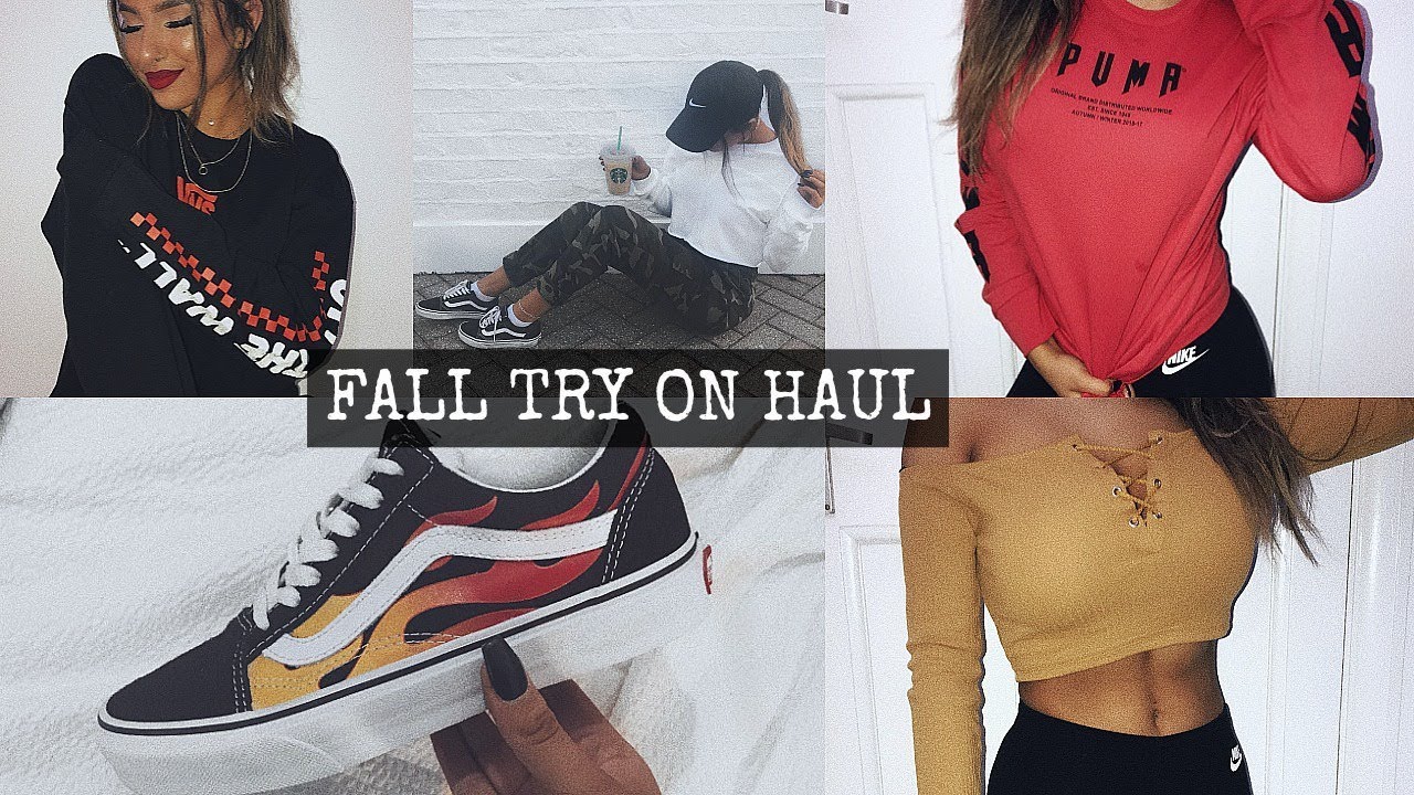 FALL TRY ON CLOTHING HAUL 2017