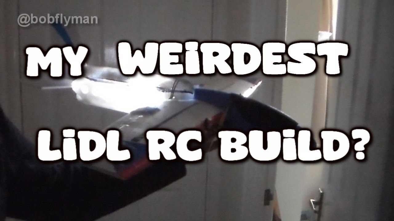 Wide Body Stratocruiser Twin - my craziest Lidl RC conversion yet?   But will it fly?