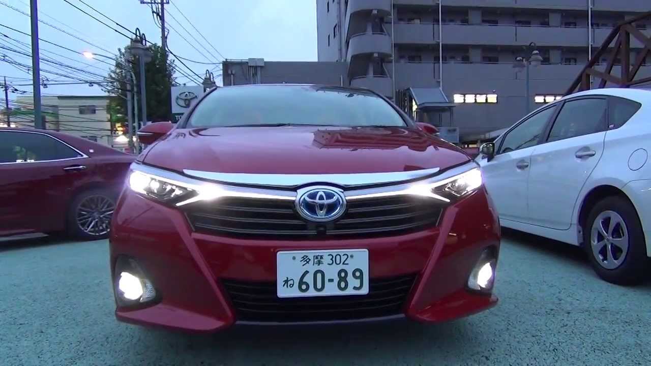 TOYOTA SAI  2013 New model Test Drive