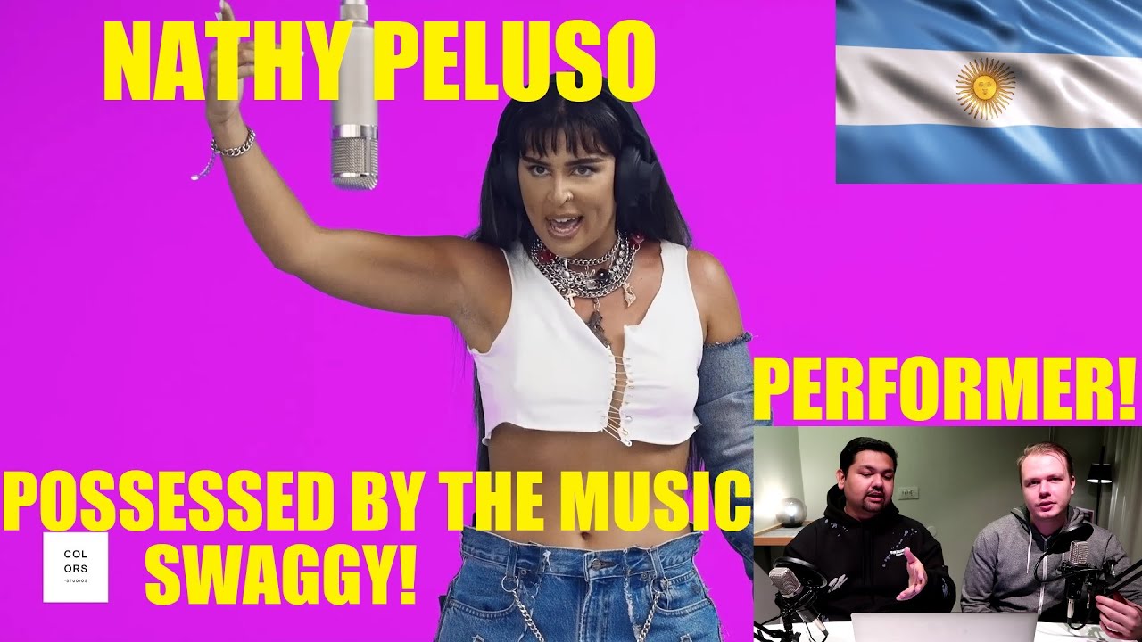ENGLISH REACTION TO SPANISH RAP - Nathy Peluso - SANA SANA | A COLORS SHOW
