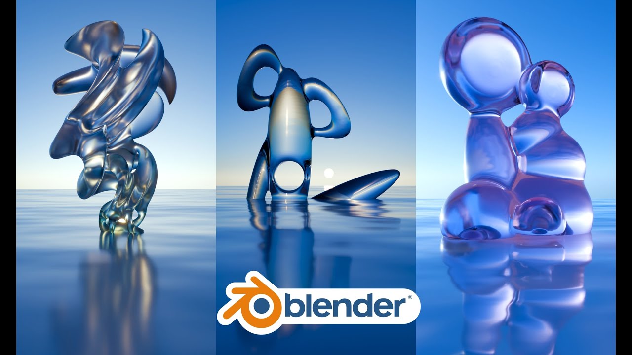 Fascinating Ocean Sculpture In Blender 3D