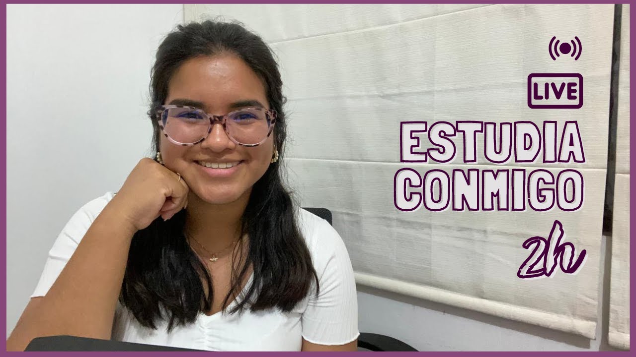 Estudia conmigo 2h - En Vivo/ RubibiVlogs