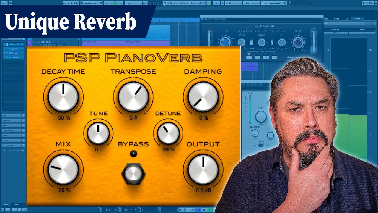 PSP PianoVerb Plugin - Unique Reverb Plugin