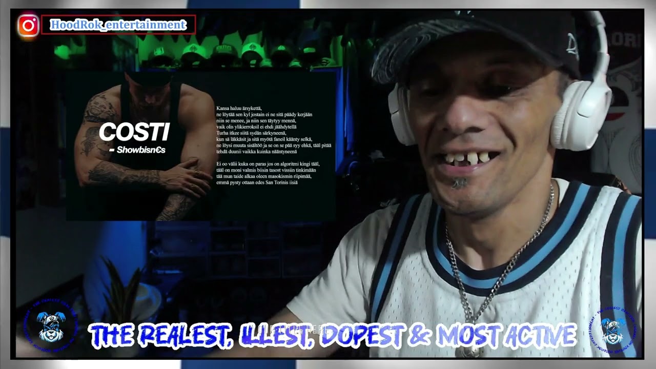 Finnish Rap Reaction Double:  Costi - Showbisn€s & Alkemia
