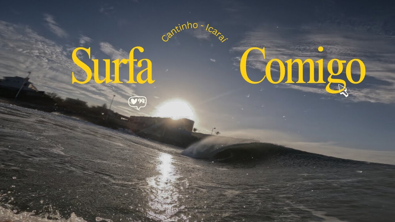 SURFA ESSA ONDA COMIGO 🌊 (GoPro na boca)