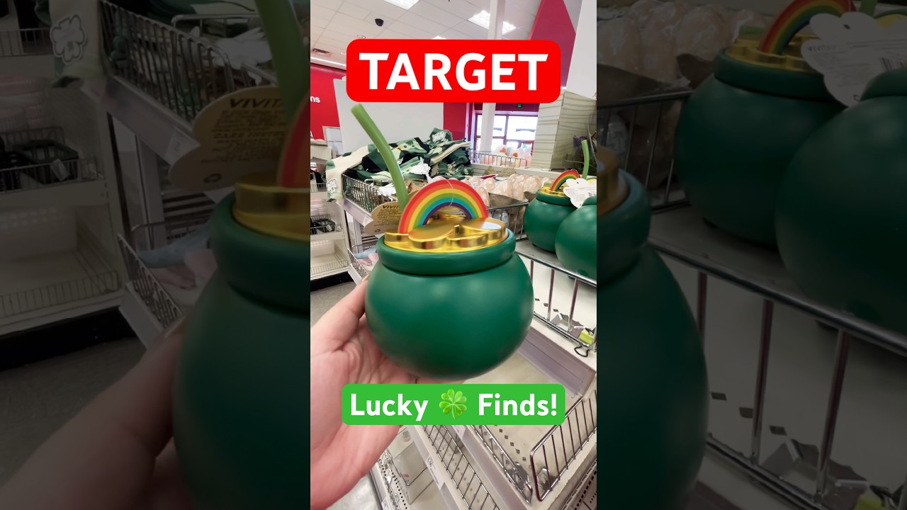 Luck 🍀 Of The Irish Finds @ TARGET 🎯 #stpatricksday