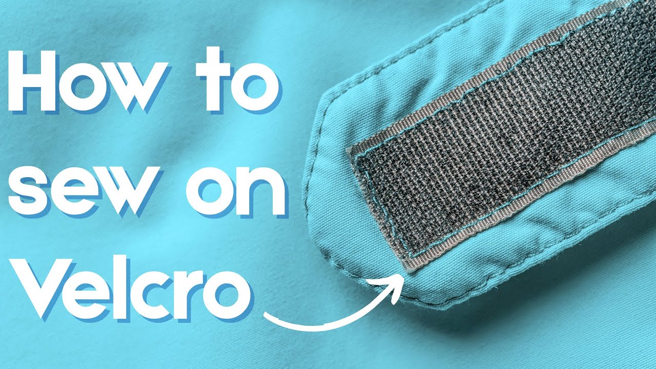How To Sew On Velcro - Hook And Loop