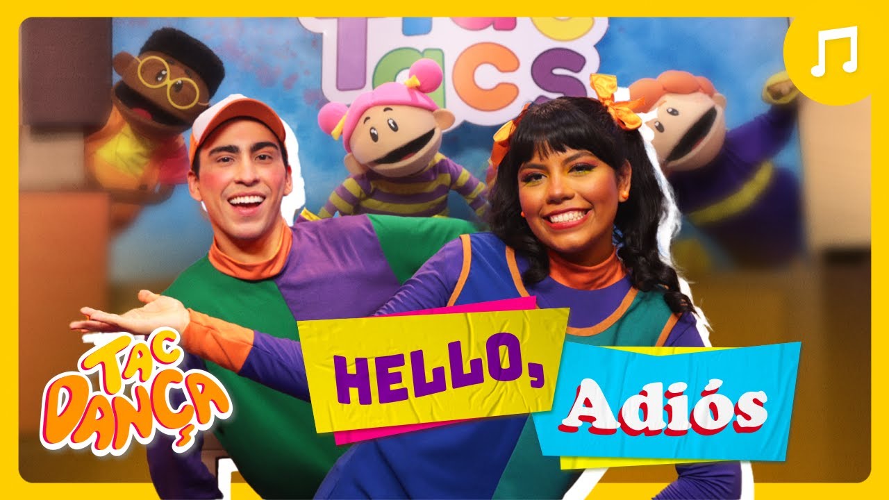 Aprenda a dançar HELLO, ADIÓS (música infantil) - #TACDANÇA