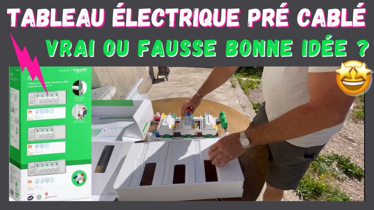 Tout sur le tableau électrique pré-cablé😍