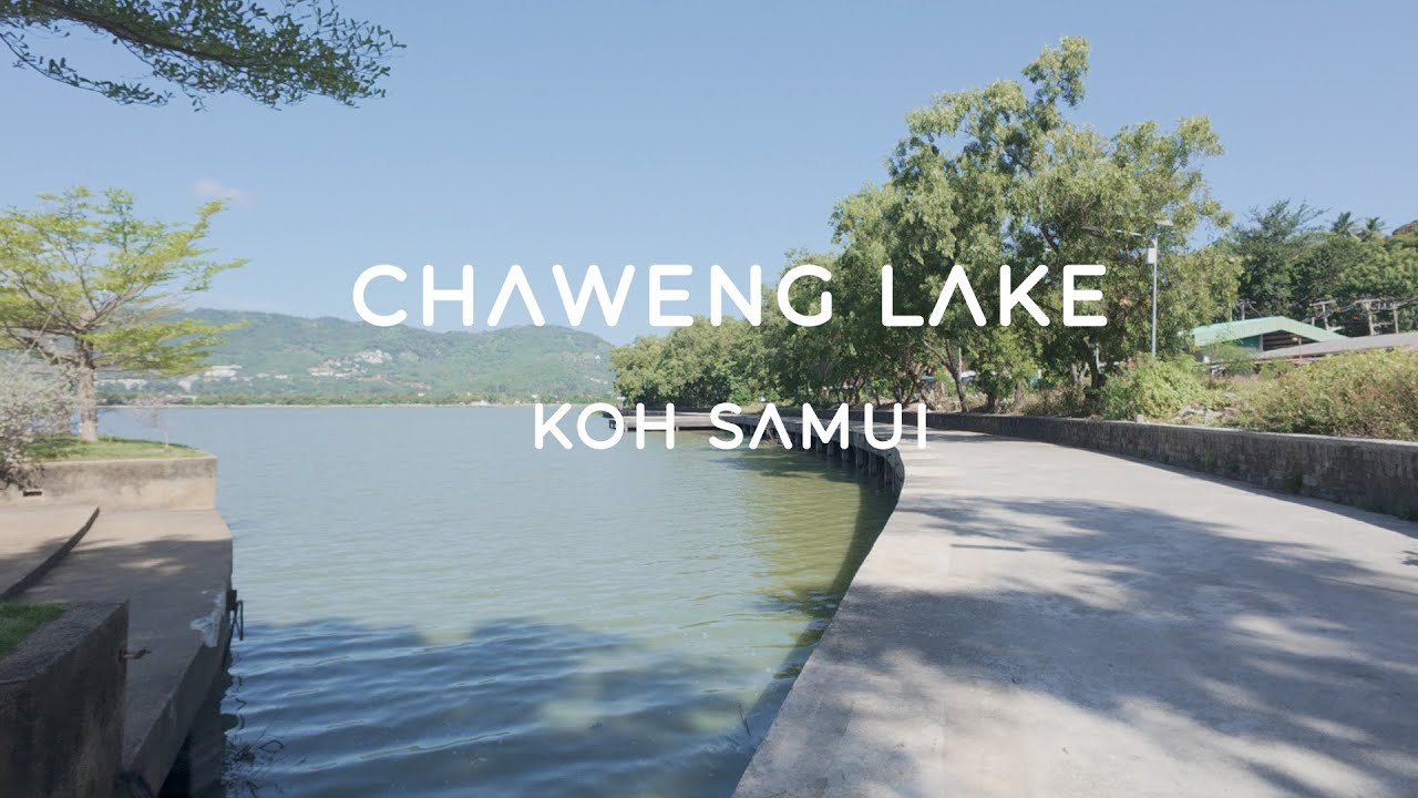 Full Walk Around Chaweng Lake – Koh Samui Thailand in 4K