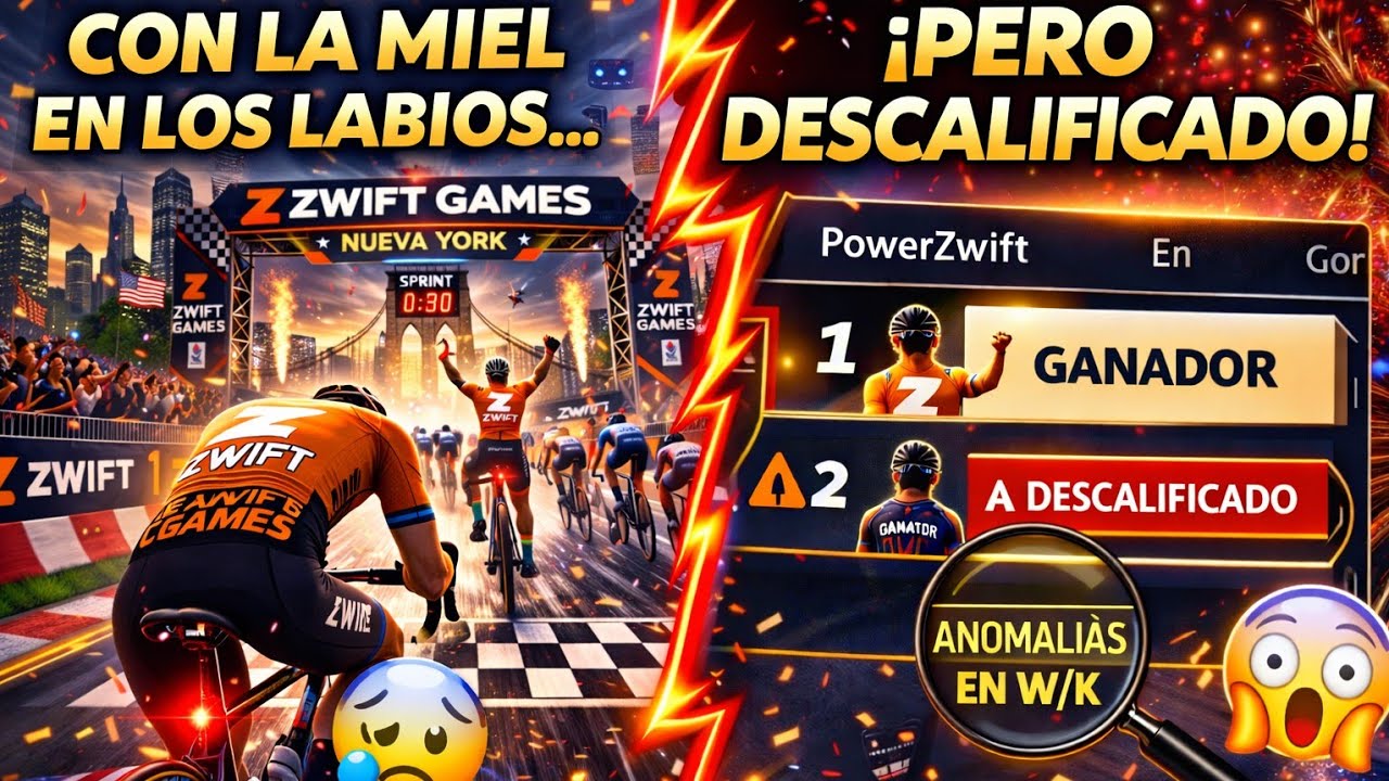 Zwift Games: ZRS tiene fallos!! Hudson Hustle